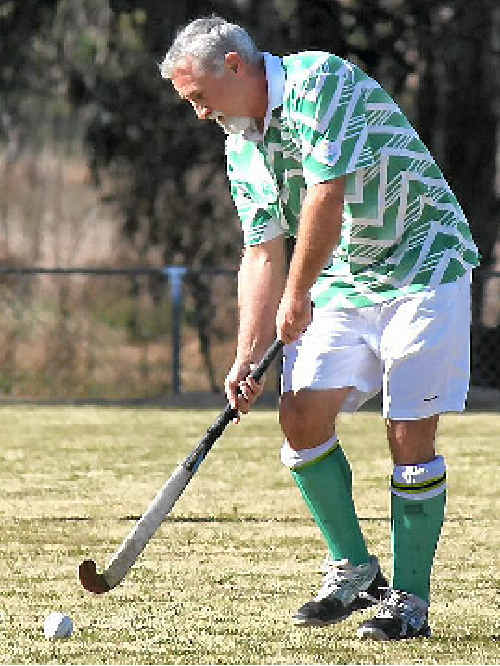 Wyverns player Jamie McDougall in control of the ball at Queen’s Park on Saturday afternoon. Wyverns player Jamie McDougall in control of the ball at Queen’s Park on Saturday afternoon.
